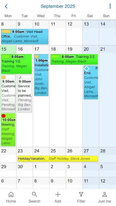 resource scheduling app