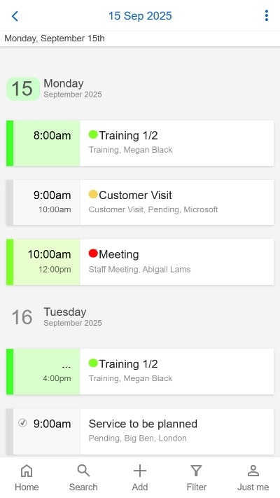 resource scheduling app